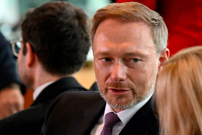 Christian Lindner, in Berlin (Germany), on May 11, 2022.