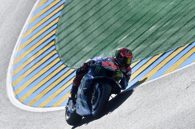 Fabio Quartararo, during practice for the Grand Prix de France, at Le Mans, on May 13, 2022.