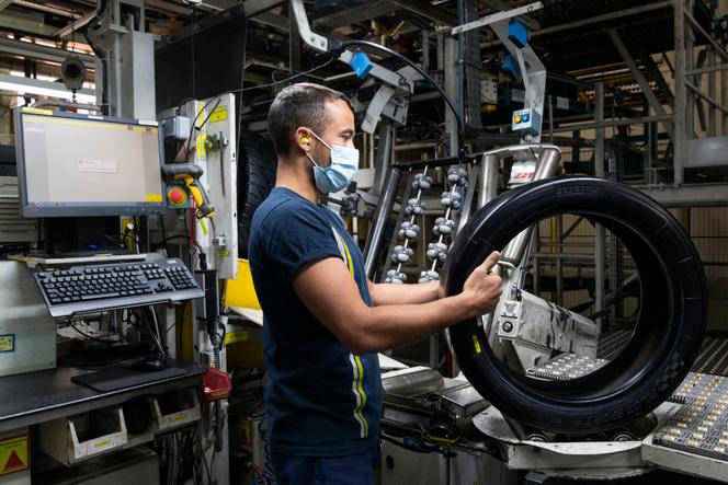 Usine Michelin de Cataroux, à Clermont-Ferrand (Puy-de-Dôme), le 30 septembre 2021. 