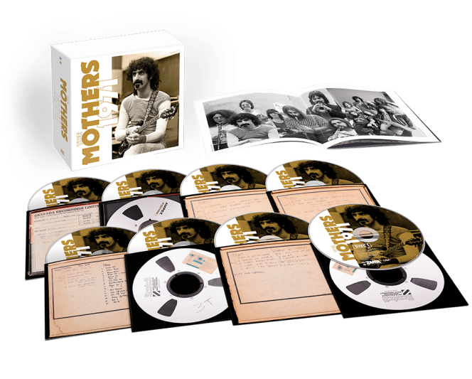 Visuel du coffret « The Mothers 1971 », de Frank Zappa and The Mothers of Invention.