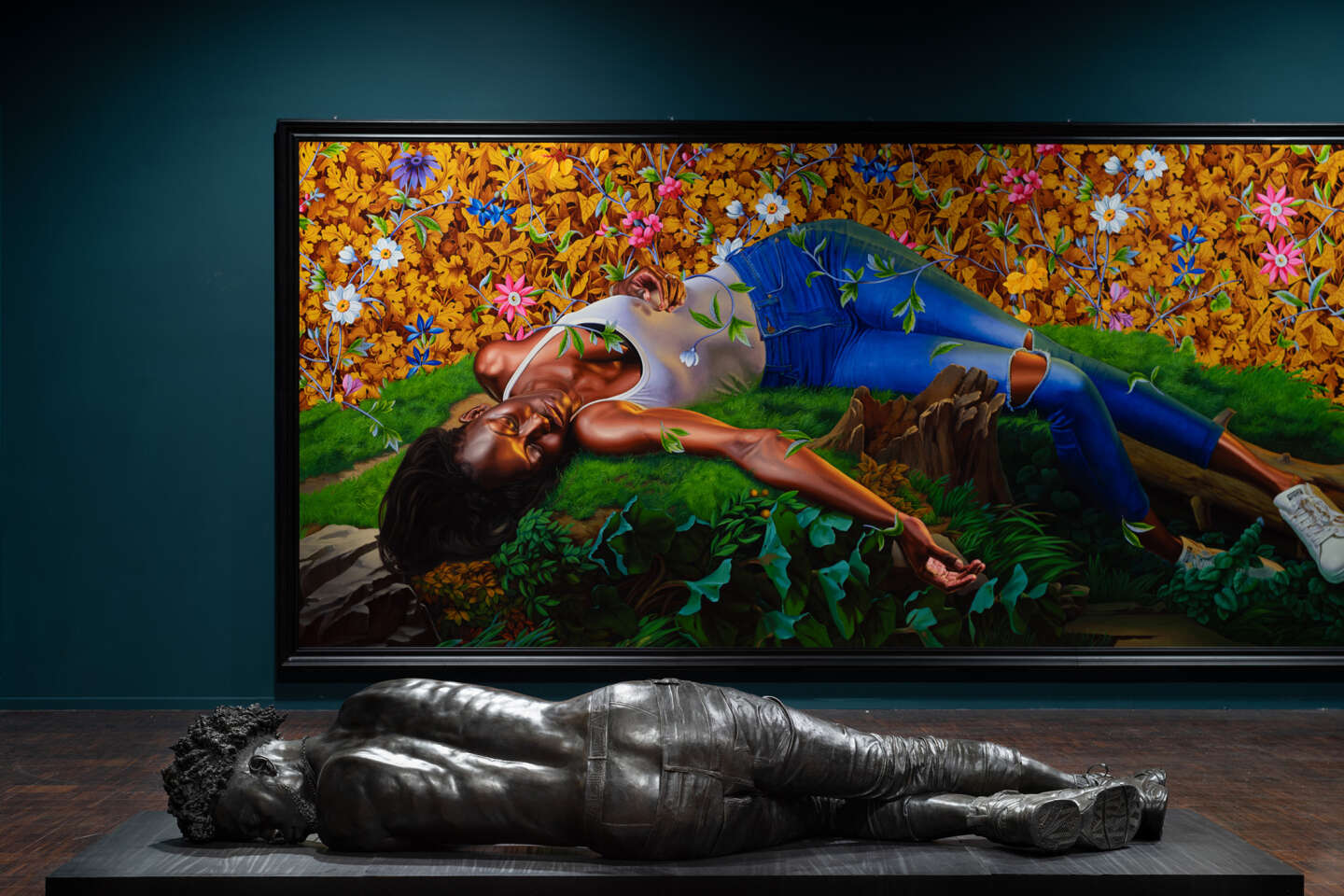 Kehinde Wiley unveils an "archeology of silence" against the backdrop