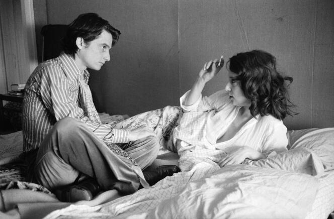 Alexandre (Jean-Pierre Léaud) et Marie (Bernadette Lafont) dans « La Maman et la Putain » (1973) de Jean Eustache.