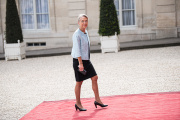 Elisabeth Borne au palais de l’Elysée le 7 mai 2022.