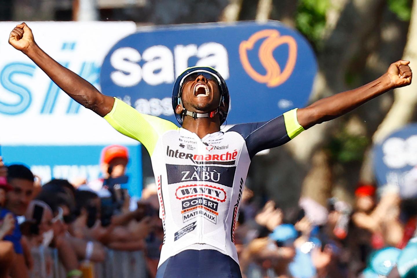 Cyclisme Biniam Girmay devient le premier coureur africain noir