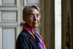 Elisabeth Borne, alors ministre de la Transition écologique et solidaire, à Paris le 17 janvier 2020.