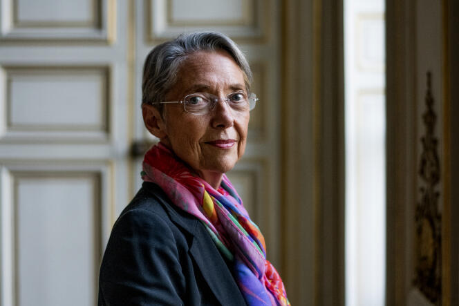 Elisabeth Borne, alors ministre de la Transition écologique et solidaire, à Paris le 17 janvier 2020.