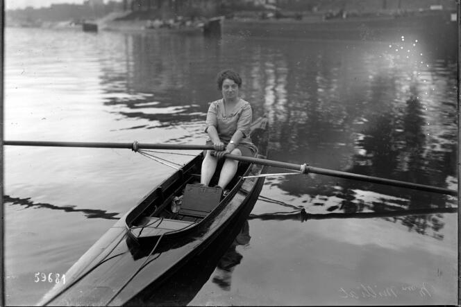 Alice Milliat, President of the Federation of Women's Sports Associations of France, in the 1920s.