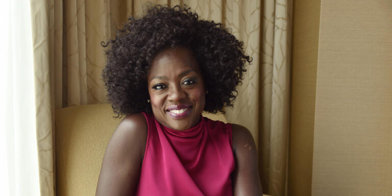 FILE - Viola Davis poses for a portrait at the Ritz-Carlton Hotel during the Toronto International Film Festival in Toronto on Sept. 9, 2018. Davis has been named Woman of the Year by Harvard Universityâ€™s Hasty Pudding Theatricals. The Oscar-, Emmy- and Tony-winning actor is being honored April 22 in an online ceremony that will include a roast, a discussion and a speech from Davis as she is presented with her ceremonial pudding pot. (Photo by Chris Pizzello/Invision/AP, File)/NYET602/21106588005509/090618124029, 21334631, MAY NOT BE LICENSED TO TABLOIDS, RESTRICTED EDITORIAL RIGHTS FOR BOOK PUBLISHERS, PLEASE CONTACT YOUR SALES REPRESENTATIVE/2104161826