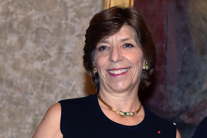 Catherine Colonna, then French ambassador in Rome.