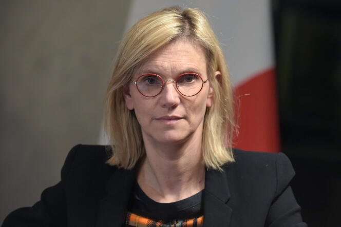 Agnès Pannier-Runacher, alors secrétaire d’Etat à l’industrie, à Paris, le 18 novembre 2021.