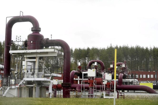 Le site de l’énergéticien Gasum, à Raikkola, en Finlande, le 12 mai 2022.  