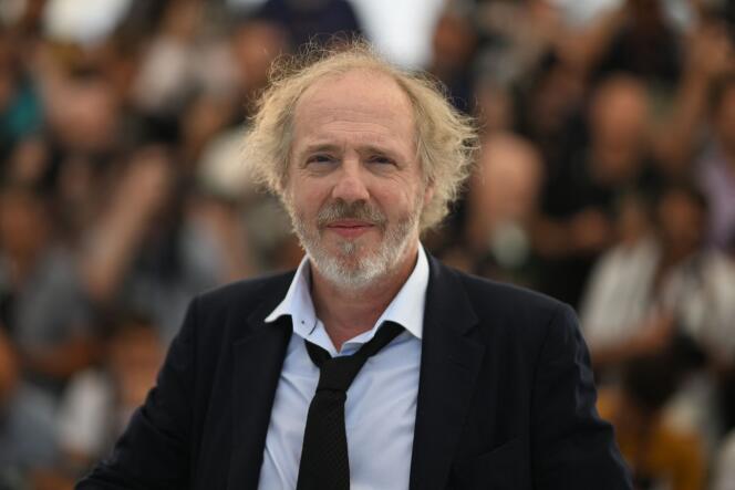Le réalisateur Arnaud Desplechin, lors de la 75e édition du Festival de Cannes, le 21 mai 2022.