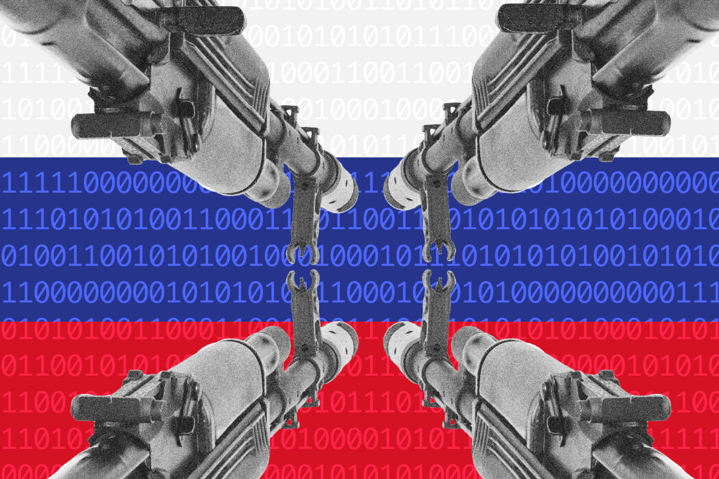 Guerre en Ukraine : la Russie sous le feu des cyberattaques
