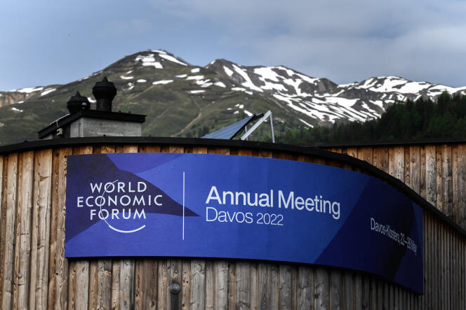 A Davos, en Suisse, le 22 mai 2022. 