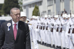 Le président Recep Tayyip Erdogan, lors d’une cérémonie à Kocaeli (Turquie), le 23 mai 2022. 