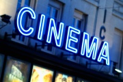 A cinema in Verdun, Meuse department, northeastern France.