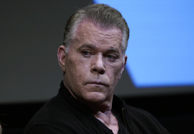 Ray Liotta at a press conference about the movie 