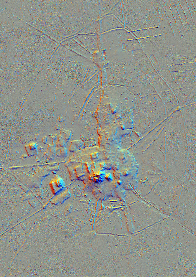 Lidar image of the Cotoca site, generated with Relief Visualization Toolbox.