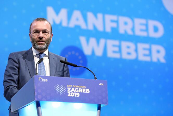 Manfred Weber, 21. November 2019, in Zagreb, Kroatien.
