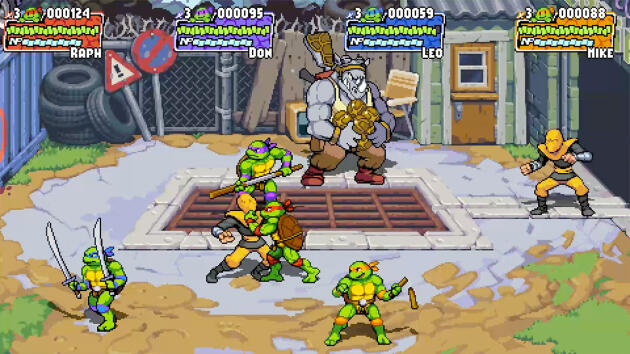 « Tortues Ninja  : la revanche de Shredder » (2022) rend hommage à « Turtles in Time » (1991), un jeu de bagarre sorti sur borne d’arcade puis sur Super Nintendo. Ce titre sera édité par Dotemu, studio français spécialiste du jeu rétro.