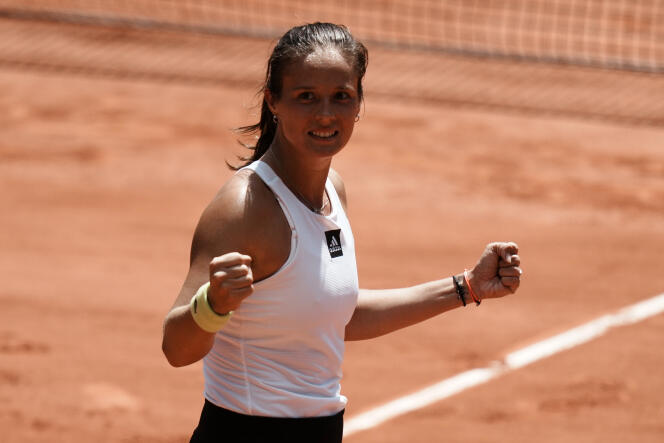 Op woensdag 1 juni plaatste Daria Kasatkina zich voor het eerst in haar carrière in de halve finale van een Grand Slam-toernooi.