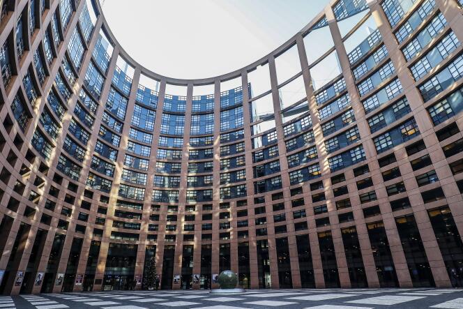 Le Parlement européen de Strasbourg, le 24 novembre 2021.