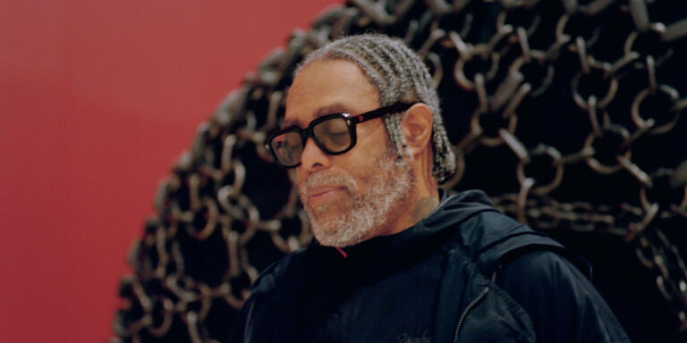 Arthur Jafa at the Arles Foundation in the context of his exhibition on April 13, 2022