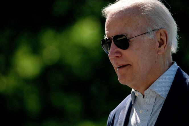 Joe Biden, à Washington, le 6 juin 2022.