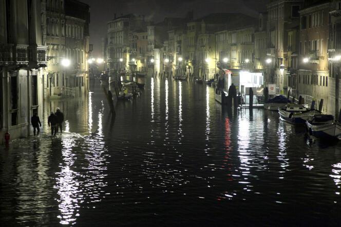 Venise sous les eaux, en 2009.