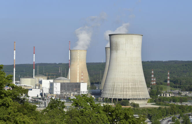 La centrale nucléaire de Tihange, dans la province belge de Liège, le 6 mai 2022.