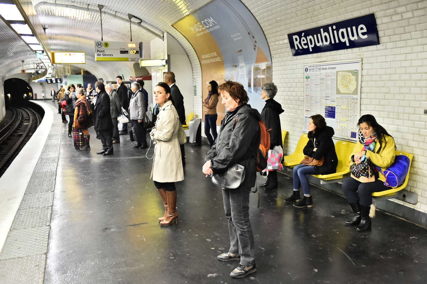 Air in the French metro is three times more polluted than out on the street