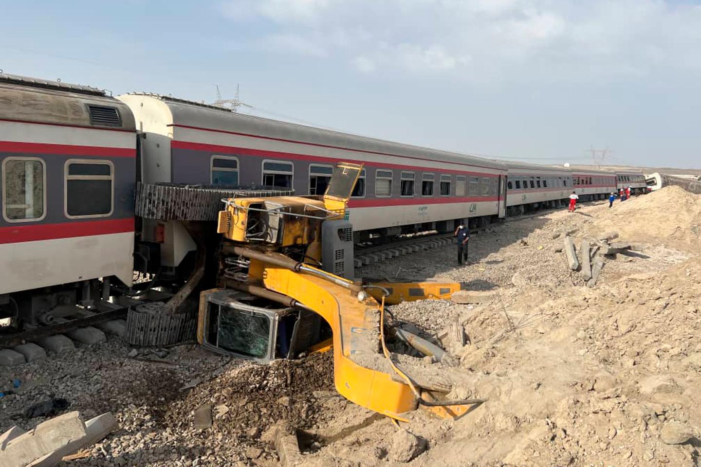 Iran train crash kills at least 22, injures 87