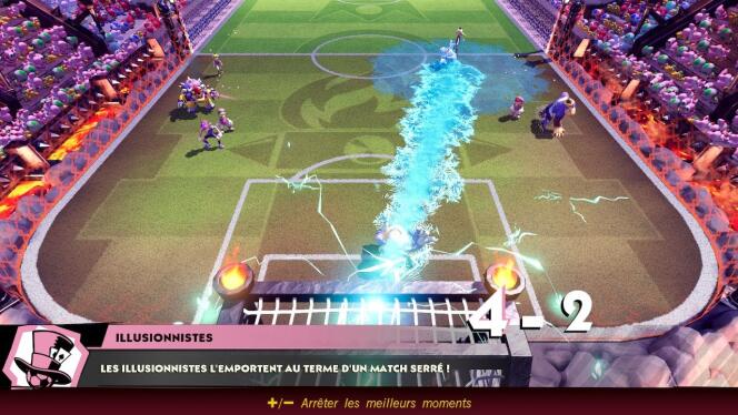 Although a hyperstrike does not wipe out the keeper, it usually leaves the opposite rows completely messed up.