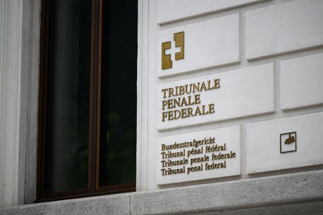 The Federal Criminal Court of Bellinzona, in June.