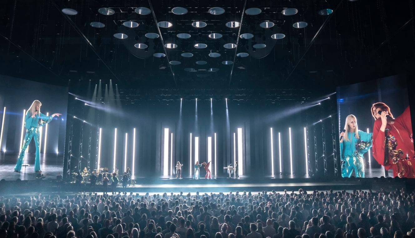 A Londres, un concert d’ABBA dans la quatrième dimension