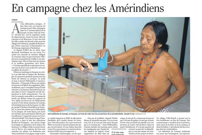 Archivo “Le Monde” del 6 de junio de 2007.
