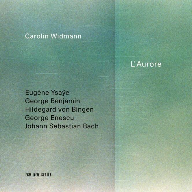 Pochette de l’album « L’Aurore » de Carolin Widmann.