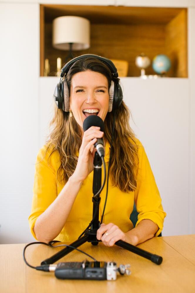 Clémentique Galey, créatrice du podcast « Bliss Stories ». 