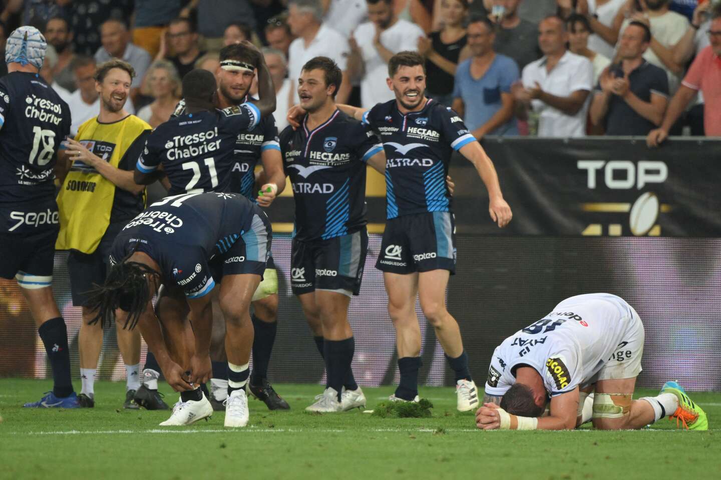 Rugby : Montpellier écarte Bordeaux-Bègles et rejoint Castres en finale du  Top 14