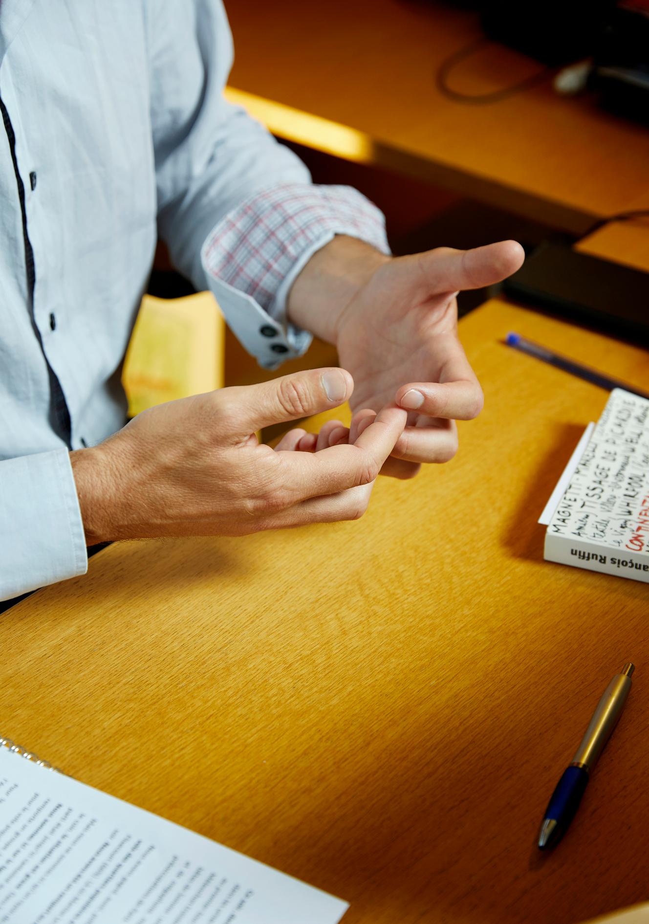 François Ruffin, dans son bureau de l’Assemblée nationale, à Paris, le 21 juin 2022.
