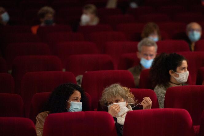 Une salle de cinéma, à Belle-Ile-en-Mer (Morbihan), le 19 mai 2021.