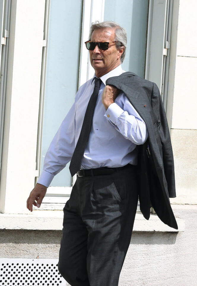 L’entrepreneur Vincent Bolloré, en 2013.