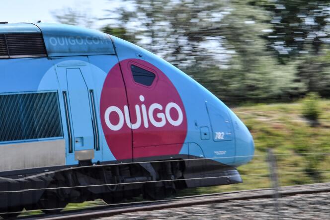 TGV Ouigo, 22 de junio de 2021.