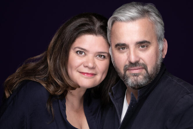 Les députés LFI Raquel Garrido et Alexis Corbière, à Paris, le 24 mai 2022.