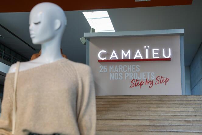 At the headquarters of Camaïeu, in Roubaix (North), on March 29, 2021.