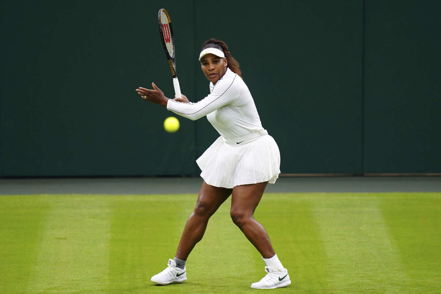 Tennis Serena Williams, surprise guest at Wimbledon