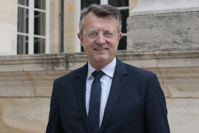 Le député Horizons Christophe Plassard, à l’Assemblée nationale, à Paris, le 20 juin 2022.