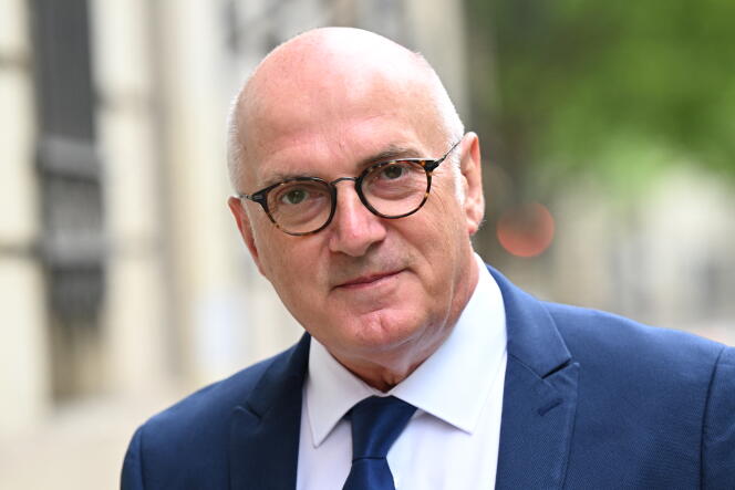 Le député Horizons François Gernigon, à Paris, le 21 juin 2022.
