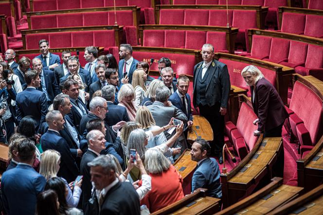 How the Rassemblement National is seeking to establish itself through