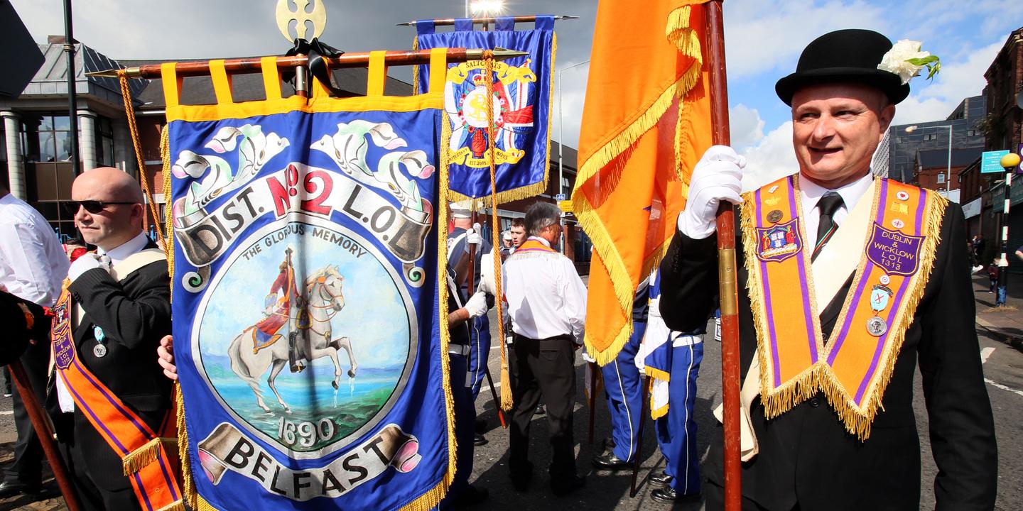 Ulster unionist parades, remnants of Protestant pride in Northern Ireland